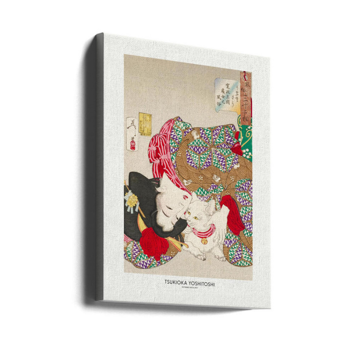 Cuadro "Woman With Pet Kansei Era (1888)"