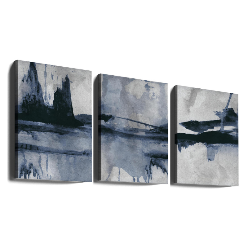 Set de cuadros "Blu"