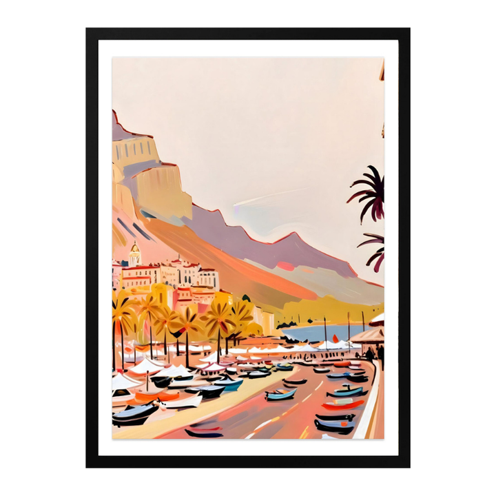 Monte Carlo Romance Art Print