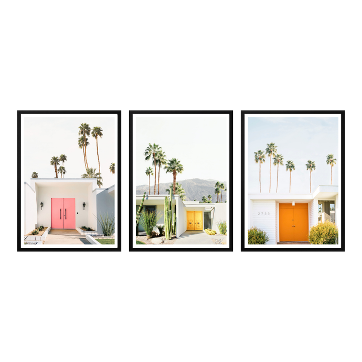 Set de cuadros "Set Palm Springs"