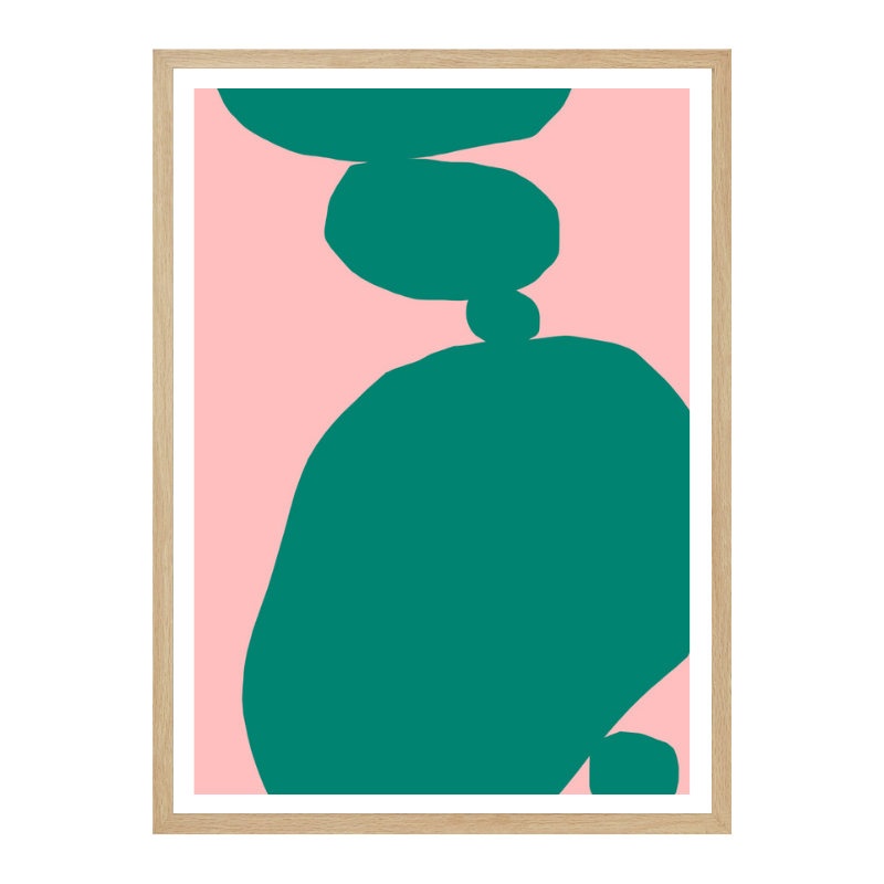 Cuadro "Soft Flowing Shapes"