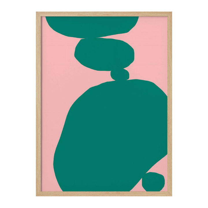 Cuadro "Soft Flowing Shapes"