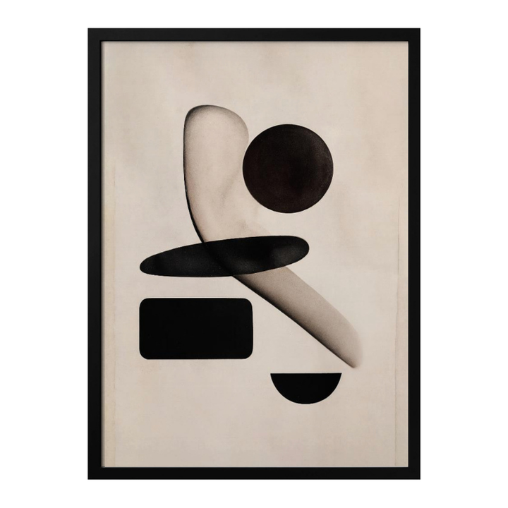 Mid Century Modern Objects Art Print