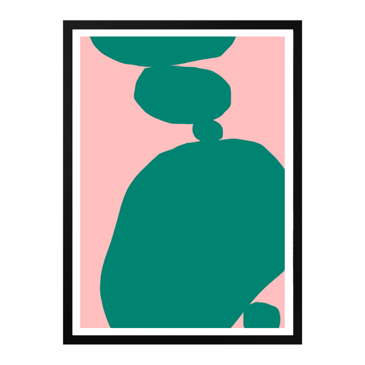 Cuadro "Soft Flowing Shapes"