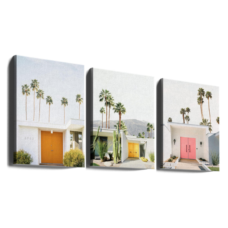 Set de cuadros "Set Palm Springs"