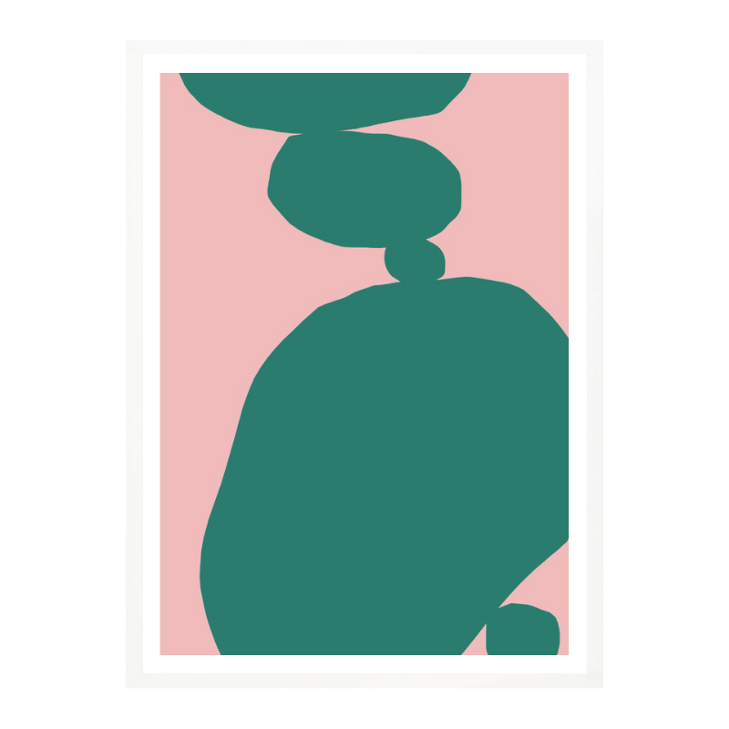 Cuadro "Soft Flowing Shapes"
