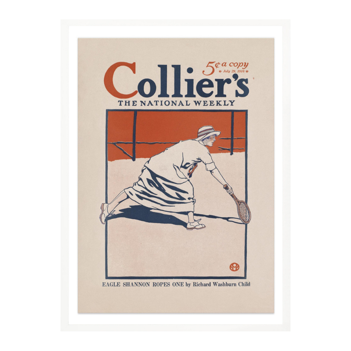 Collier´s, the National Weekly, Eagle Shannon Ropes One Art Print