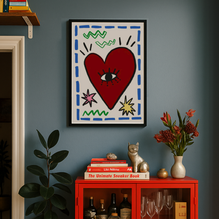 Cuadro "Hearts Vision"