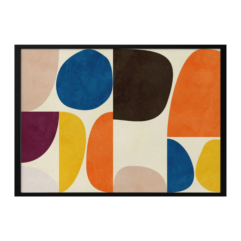 Vivid Bauhaus Art Print