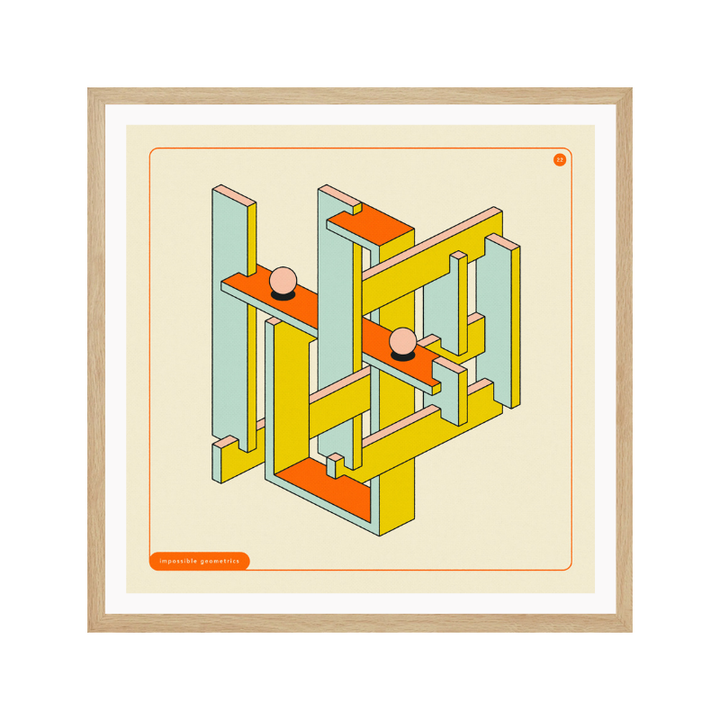 Cuadro "Impossible Geometrics 2"