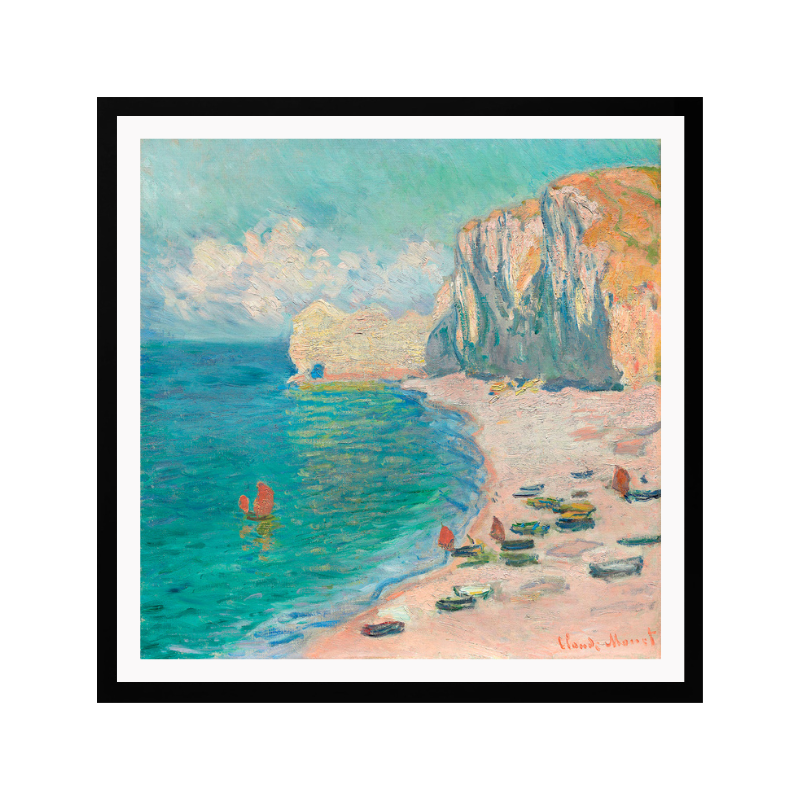 Cuadro “The Cliffs at Etretat (1885)”