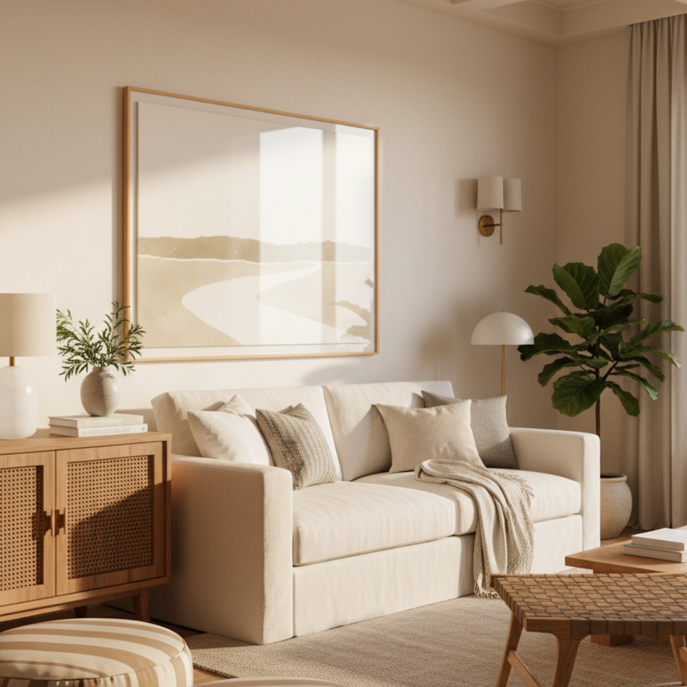 Cuadro "Simple Landscape I"