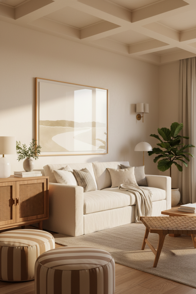 Cuadro "Simple Landscape I"