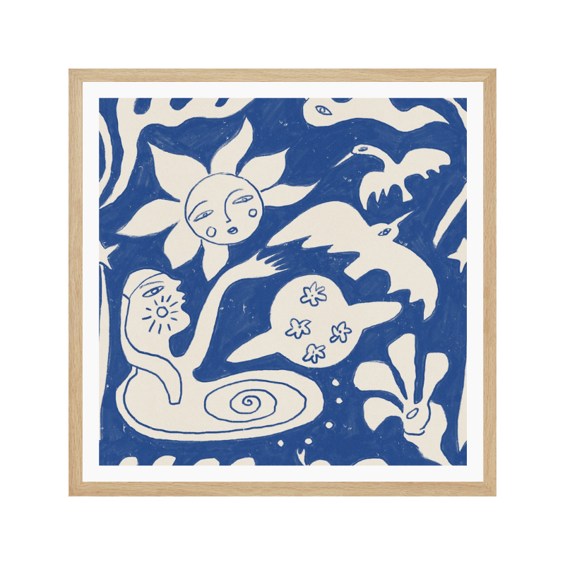 Cuadro "Celestial Folk Dream"