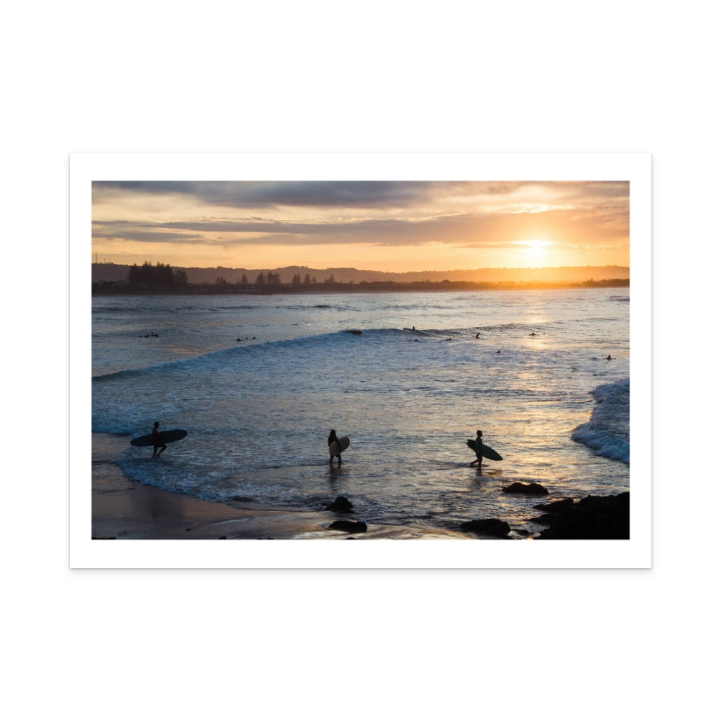 Byron Bay Sunset Art Print