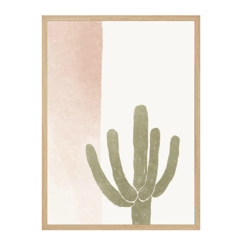 Cuadro "Desert Saguaro II"