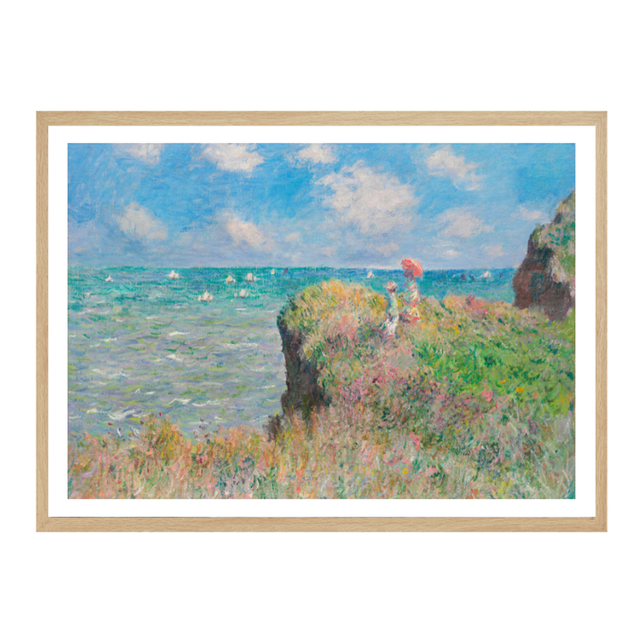 Cuadro "Cliff Walk At Pourville (1882)"