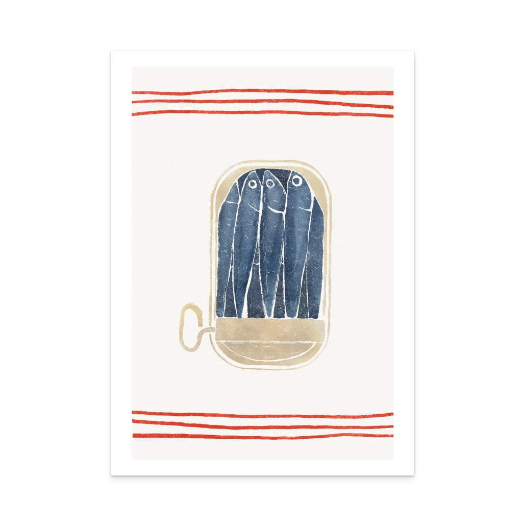 Sardinhas Art Print