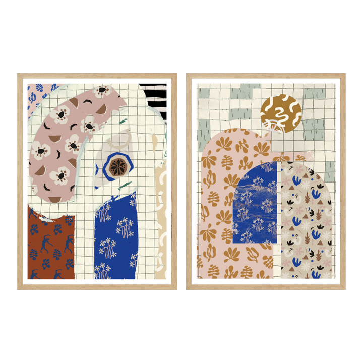 Set de cuadros "Pattern play"