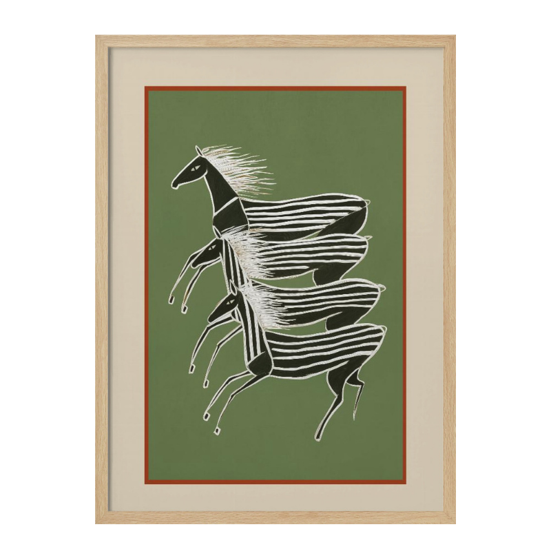 Cuadro "Horses In Stripes"