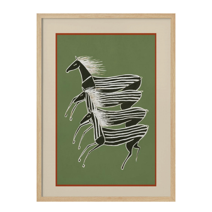 Cuadro "Horses In Stripes"