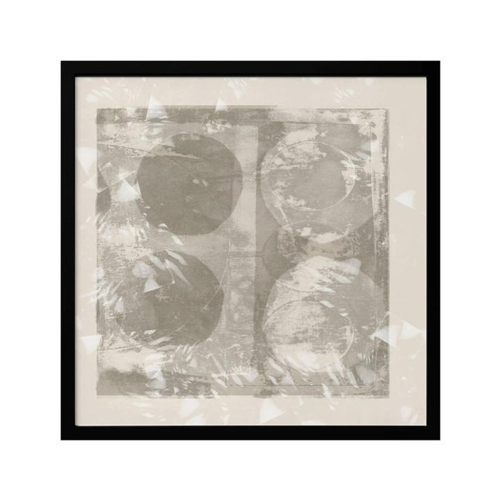 Cuadro "Distressed Neutral Circles"