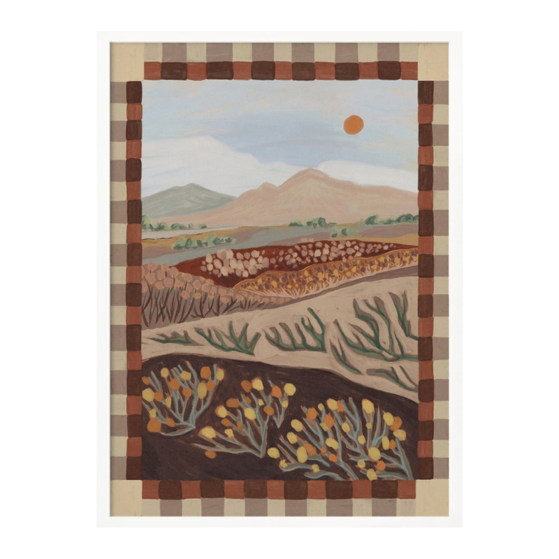 Cuadro "Rustic Desert Landscape"