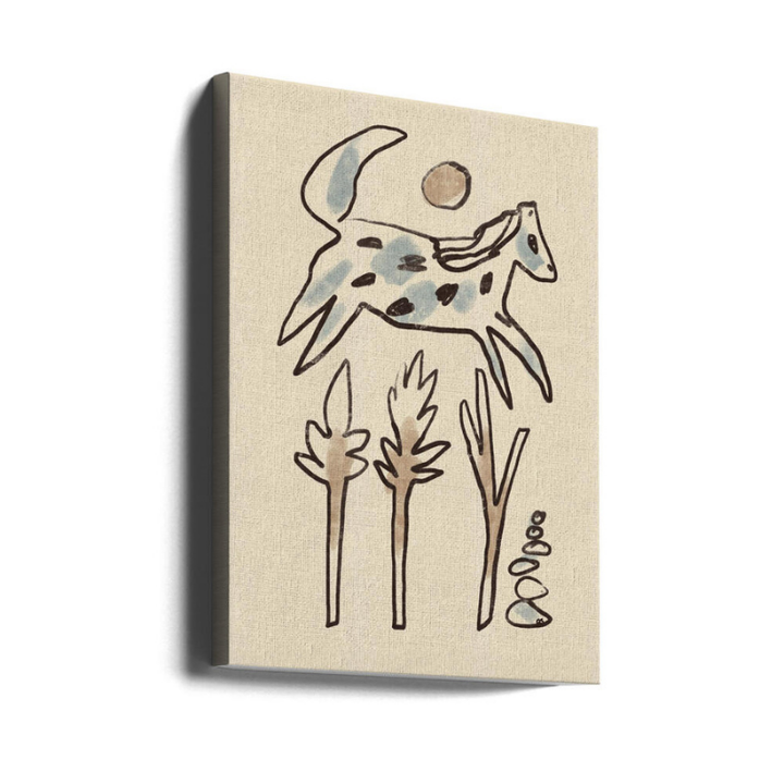 Cuadro "Leaping Desert Horse"