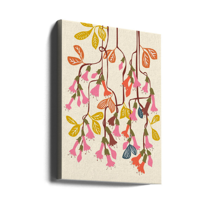 Cuadro "Fuchsia Flower affection light"