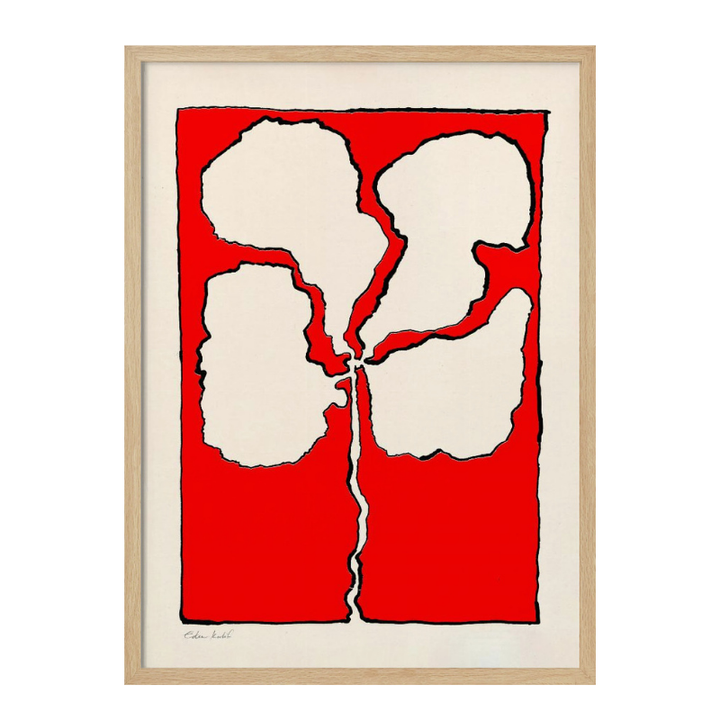 Cuadro "Red Flower"