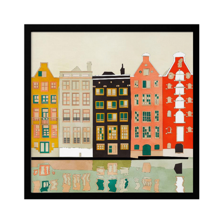 Cuadro "Amsterdam Houses 2"
