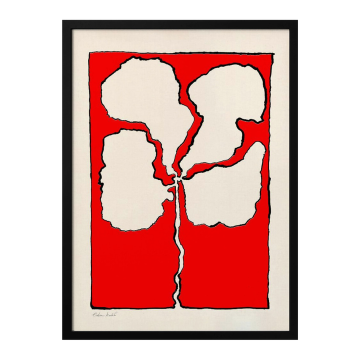 Cuadro "Red Flower"