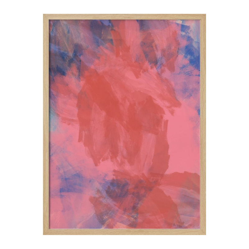 Cuadro "Vibrant Abstract Brushstrokes"