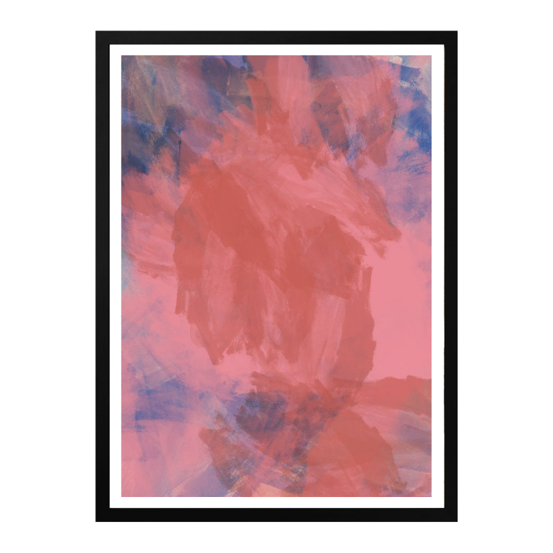 Cuadro "Vibrant Abstract Brushstrokes"