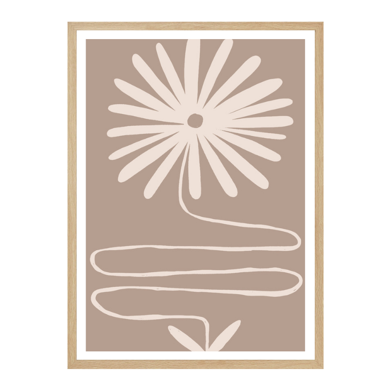 Cuadro "Modern Minimalist Flower"