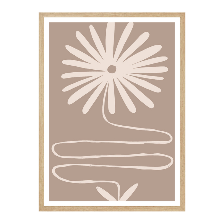 Cuadro "Modern Minimalist Flower"