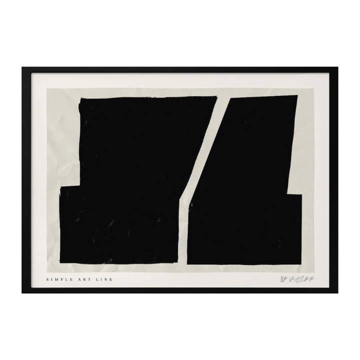 Cuadro "Simple art line no. 33"