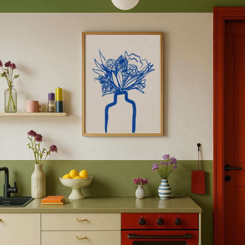 Cuadro "Flowers in a Vase"