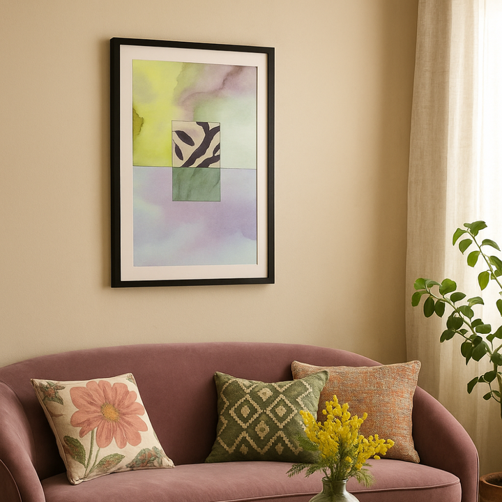 Cuadro "Watercolor abstract composition 8"
