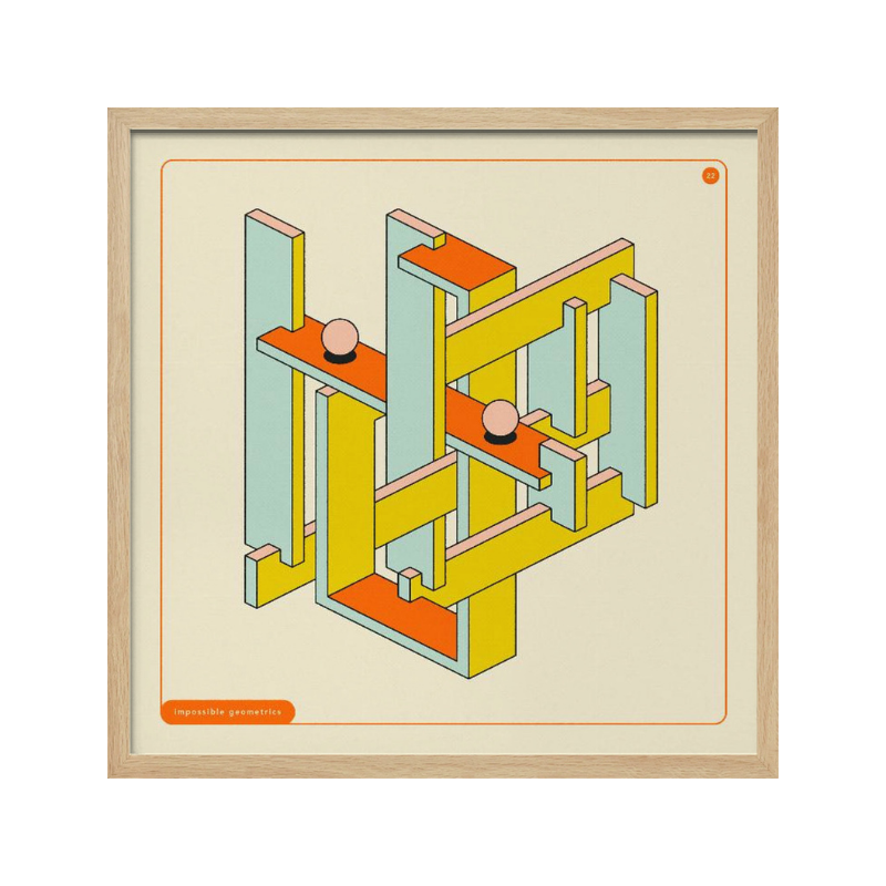 Cuadro "Impossible Geometrics 2"