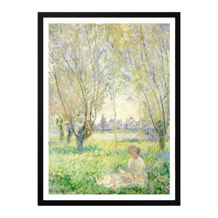 Cuadro "Woman Seated Under the Willows (1880)"