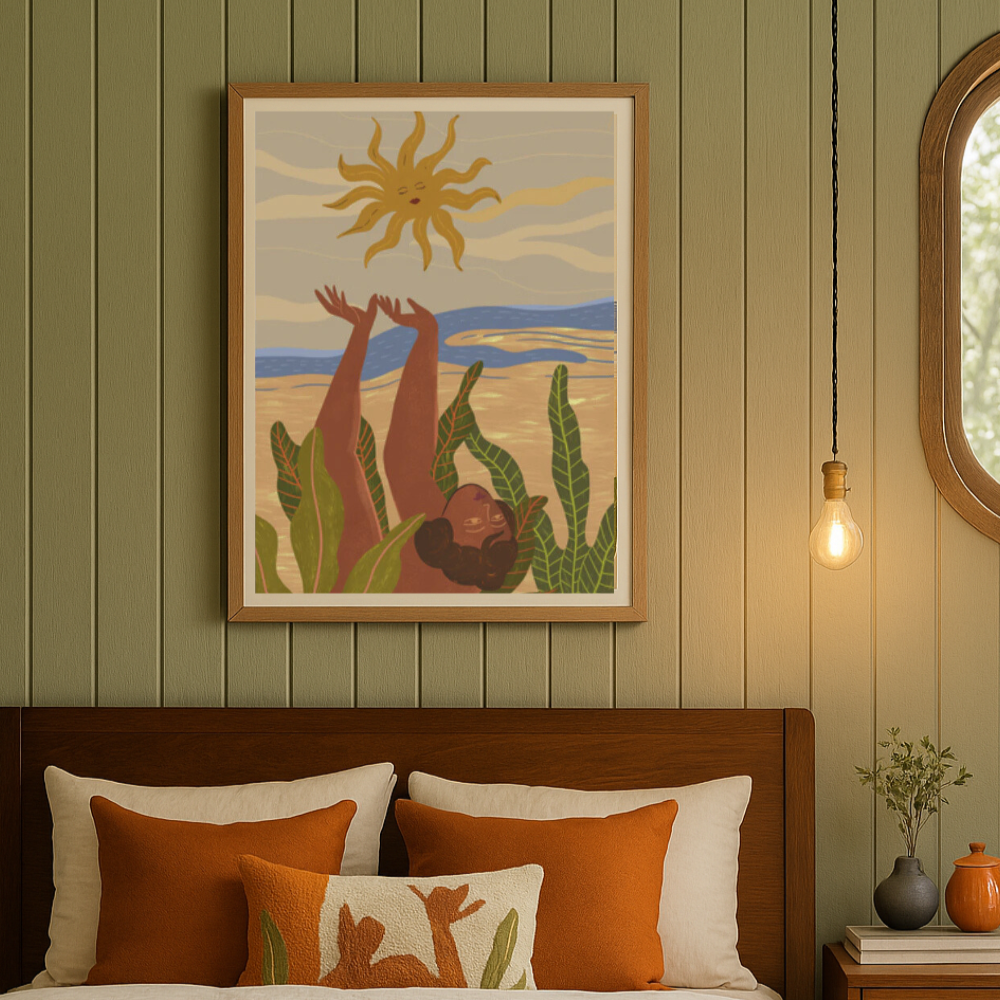 Cuadro "Sun Worship"