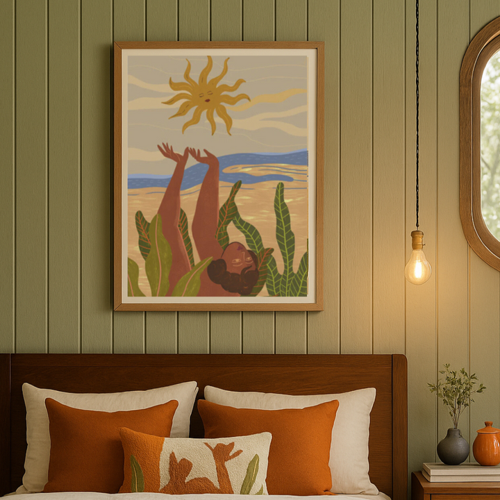 Cuadro "Sun Worship"