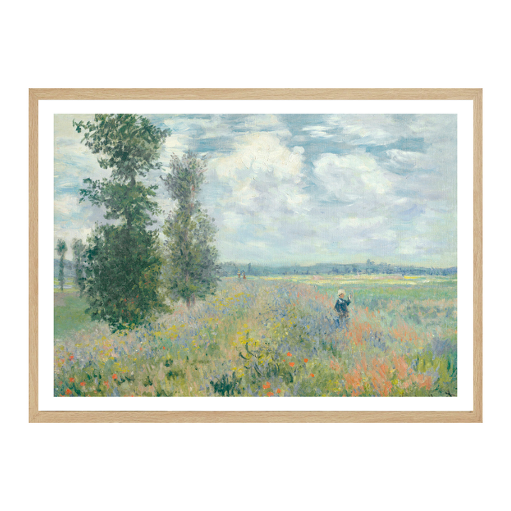 Cuadro "Poppy Fields Near Argenteuil (1875)"