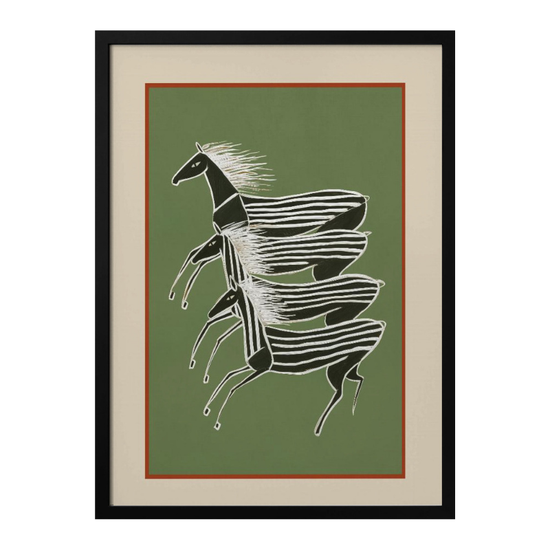 Cuadro "Horses In Stripes"