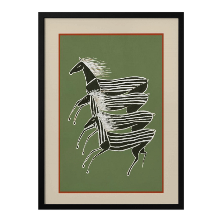 Cuadro "Horses In Stripes"