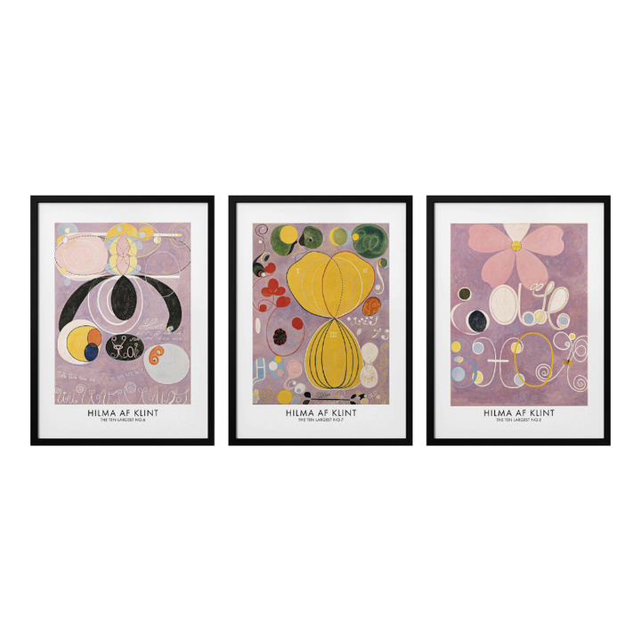 Set de cuadros "Spiritual Forms"