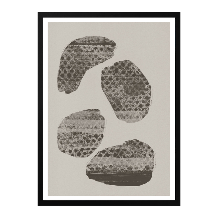 Cuadro "Textured Abstract Forms"