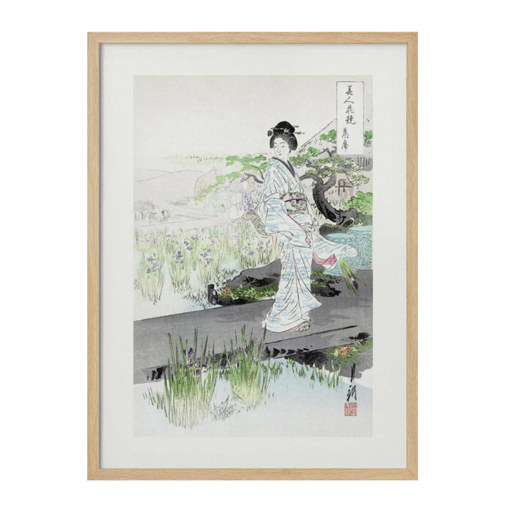 Cuadro "Iris Garden"