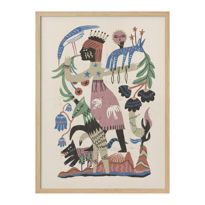 Cuadro "Mythical Nature Queen"